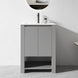 MK 600x460x860mm Grey Floor Standing Vanity with Ceramic Basin - NZHomeware