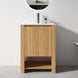 MK 600x460x860mm Light Oak Floor Standing Vanity with Ceramic Basin - NZHomeware