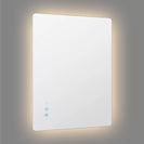 750x600mm Rectangle LED Mirror with Motion Sensor Demister Switch Backlit Touch Switch 3 Colours Lighting Frameless - NZHomeware