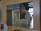 750x600mm Rectangle LED Mirror with Demister Backlit Touch Switch 3 Colours Lighting Frameless PC Back Lampshade - NZHomeware