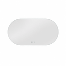 1200x700mm Backlit Led Mirror Oblong Racetrack Motion Sensor Demister Touch Sensor Switch - NZHomeware