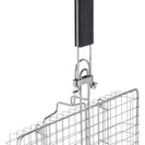 Multi Purpose Portable BBQ Grill Basket Removable Dividers & Foldable Handle - NZHomeware