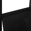 Narrow Oval Tempered Glass Side Table with Magazine Storage | Grey Glass & Black Steel NZ - NZHomeware