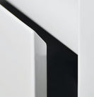 NELSON 1800X460X580MM PLYWOOD WALL HUNG VANITY - GLOSS WHITE WITH DOUBLE POLYMARBLE TOP - NZHomeware