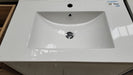 NELSON 900X460X580MM PLYWOOD WALL HUNG VANITY - LIGHT OAK WITH CERAMIC TOP - NZHomeware