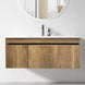 BC13 1200mm Plywood Wall Hung Vanity - Oak Finish - NZHomeware