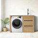 1300MM Light Oak Laundry Tub - Plywood Cabinet&Marble Bench with Sink - NZHomeware