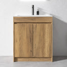 700mm Plywood Slim Vanity with Ceramic Basin - NZHomeware