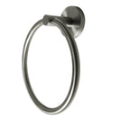 Norico Round Gunmetal Grey Hand Towel Ring Wall Mounted - NZHomeware