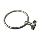 Norico Round Gunmetal Grey Hand Towel Ring Wall Mounted - NZHomeware