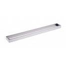 Omar 600mm Brushed Nickel Single Towel Rails - NZHomeware
