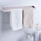 Omar 600mm Brushed Nickel Single Towel Rails - NZHomeware