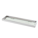 Omar Chrome Glass Shelf Shower Shelves 520mm - NZHomeware