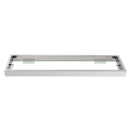 Omar Chrome Glass Shelf Shower Shelves 520mm - NZHomeware