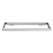 Omar Chrome Glass Shelf Shower Shelves 520mm - NZHomeware
