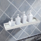 Omar Chrome Glass Shelf Shower Shelves 520mm - NZHomeware