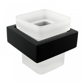 Omar Nero Black and White Toothbrush Holder Tumbler Holder - NZHomeware