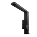 Ottimo Electroplated Matt Black Kitchen Mixer Tap 180 degree Swivel Solid Brass - NZHomeware