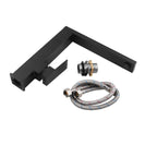 Ottimo Electroplated Matt Black Kitchen Mixer Tap 180 degree Swivel Solid Brass - NZHomeware