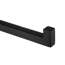 Ottimo Nero Black Towel Ring 250mm - NZHomeware