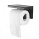 Ottimo Toilet Paper Holder Toilet Roll Holder Nero Black - NZHomeware