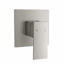 Ottimo/Omar Brushed Nickel Square Shower Bath Mixer Tap - NZHomeware