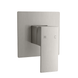 Ottimo/Omar Brushed Nickel Square Shower Bath Mixer Tap - NZHomeware