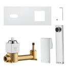 Ottimo/Omar Chrome Bathtub/Basin Wall Mixer With Spouts Tapware Bathtub Filler - NZHomeware
