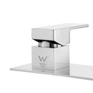 Ottimo/Omar Chrome Bathtub/Basin Wall Mixer With Spouts Tapware Bathtub Filler - NZHomeware