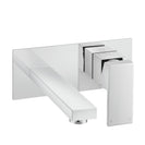 Ottimo/Omar Chrome Bathtub/Basin Wall Mixer With Spouts Tapware Bathtub Filler - NZHomeware
