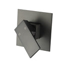 Ottimo/Omar Gunmetal Grey Square Shower Bath Mixer Tap - NZHomeware