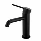 LUCID PIN Matt Black Basin Mixer Tap | Solid Brass Lead-Free Watermark