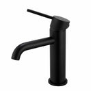LUCID PIN Matt Black Basin Mixer Tap | Solid Brass Lead - Free Watermark - NZHomeware