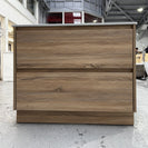 POLO 1000X450X850MM PLYWOOD FLOOR STANDING VANITY - LIGHT OAK WITH CERAMIC TOP - NZHomeware
