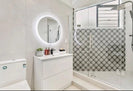 POLO 600X460X850MM PLYWOOD FLOOR STANDING VANITY - GLOSS WHITE WITH CERAMIC TOP - NZHomeware