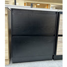 POLO 600X460X860MM PLYWOOD FLOOR STANDING VANITY - BLACK WITH CERAMIC TOP - NZHomeware
