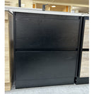 POLO 750X460X850MM PLYWOOD FLOOR STANDING VANITY - BLACK WITH CERAMIC TOP - NZHomeware