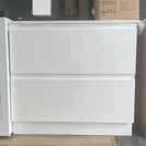 POLO 900X460X850MM PLYWOOD FLOOR STANDING VANITY - WHITE GLOSS WITH CERAMIC TOP - NZHomeware