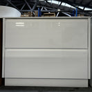 POLO 900X460X850MM PLYWOOD FLOOR STANDING VANITY - WHITE GLOSS WITH CERAMIC TOP - NZHomeware