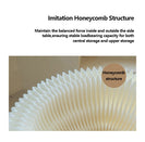 Portable Folding Kraft Paper Bouquet Table Side Corner Table Sofa Side Cabinet Nightstand White - NZHomeware