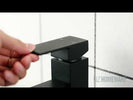 Ottimo Nero Black Basin Mixer Tap Black Taps Bathroom Tapware