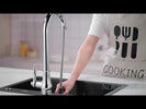 Euro Round Chrome Vintage Pull Out/Down Kitchen/Laundry Sink Mixer Taps  Antique Taps Swivel Kitchen Tapware Lead Free
