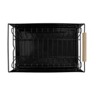 Pull Out Kitchen Cabinet Storage Shelf Rack Drawer Sliding Organizer Black - NZHomeware