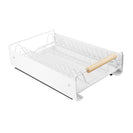 Pull Out Kitchen Cabinet Storage Shelf Rack Drawer Sliding Organizer White - NZHomeware