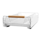 Pull Out Kitchen Cabinet Storage Shelf Rack Drawer Sliding Organizer White - NZHomeware