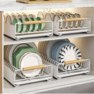 Pull Out Kitchen Cabinet Storage Shelf Rack Drawer Sliding Organizer White - NZHomeware