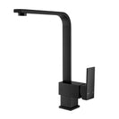 Quadra Nero Black Kitchen/Laundry Sink Mixer Taps Swivel Kitchen Tapware - NZHomeware
