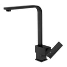 Quadra Nero Black Kitchen/Laundry Sink Mixer Taps Swivel Kitchen Tapware - NZHomeware