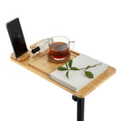 Rectangle Sofa Bed End Side Stand Rack C Table Bathtub Tray Height Adjustable 360° Swivel - NZHomeware