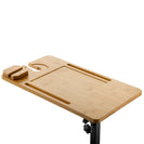 Rectangle Sofa Bed End Side Stand Rack C Table Bathtub Tray Height Adjustable 360° Swivel - NZHomeware